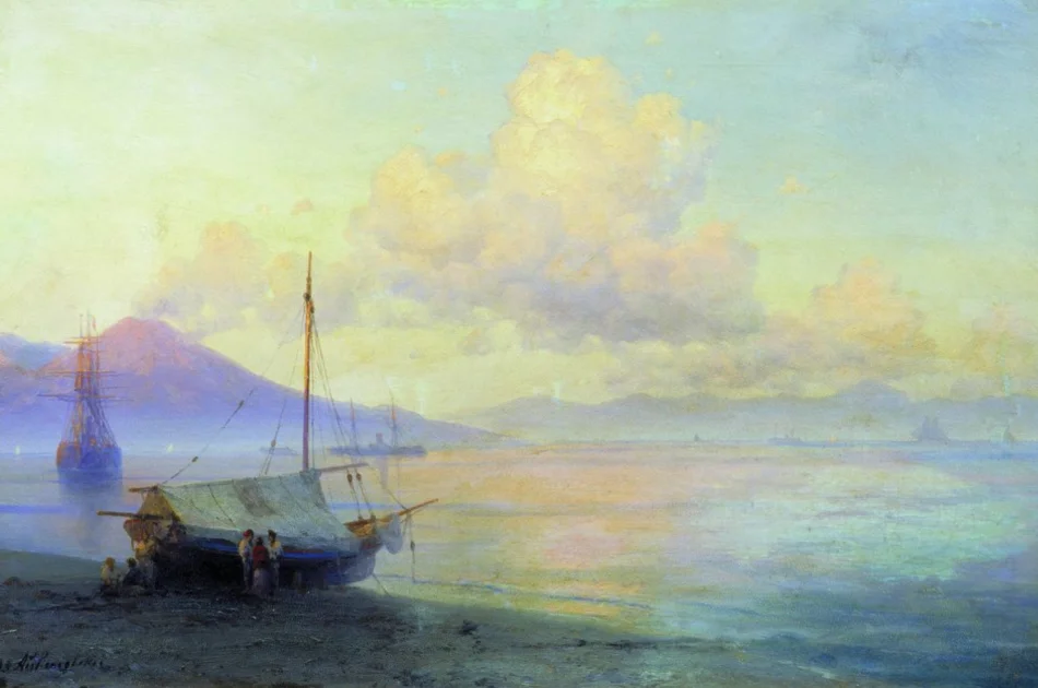 Gulf of Naples in the morning, 1893